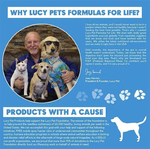 Lucy Pet Products Formula for Life L.I.D. Dry Dog Food Salmon, Pumpkin & Quinoa 4.5lb