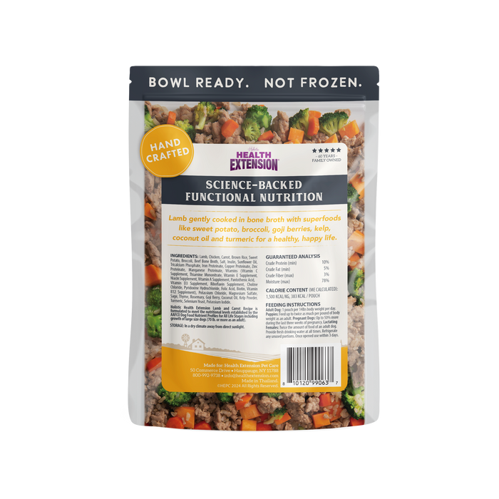 Health Extension Gently Cooked Lamb And Carrot Recipe - 1 - Image 17