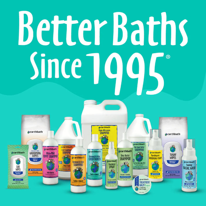 Earthbath Hypo-Allergenic Shampoo, Fragrance Free 128oz