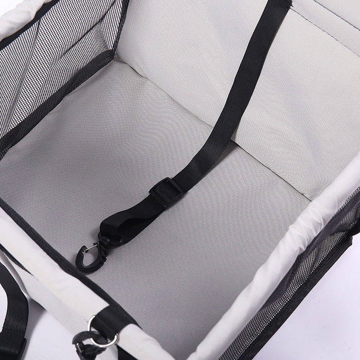 Furr Baby Gifts Dog Safety Mesh Travel Carrier Basket
