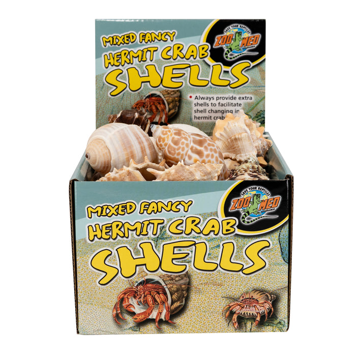 Zoo Med Hermit Crab Decorative Shell Fancy Shell Assorted 1 Pack (Pack of 24)