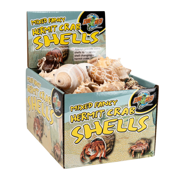 Zoo Med Hermit Crab Decorative Shell Fancy Shell Assorted 1 Pack (Pack of 24)