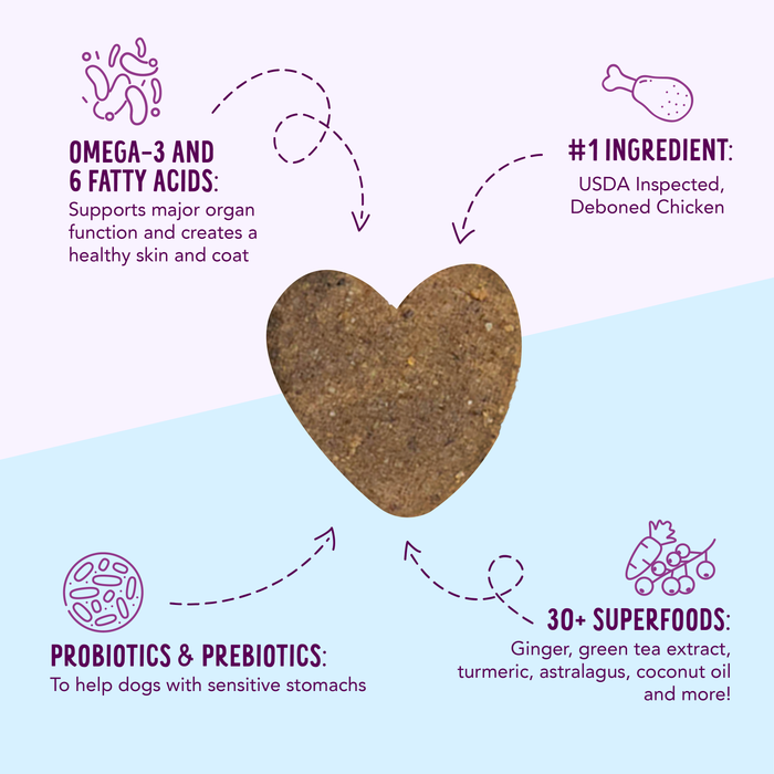 Health Extension Crunchy Heart Shaped Treats - Chicken - 4 - Image 9
