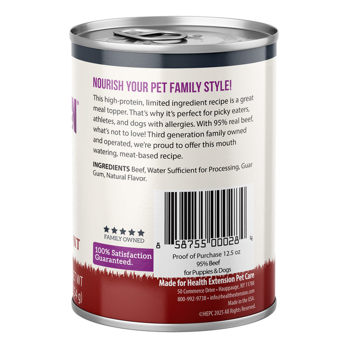 Health Extension Grain Free 95% Beef