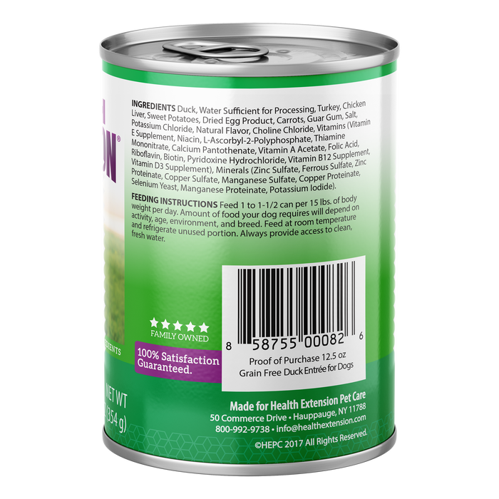 Health Extension Grain Free Duck Entree