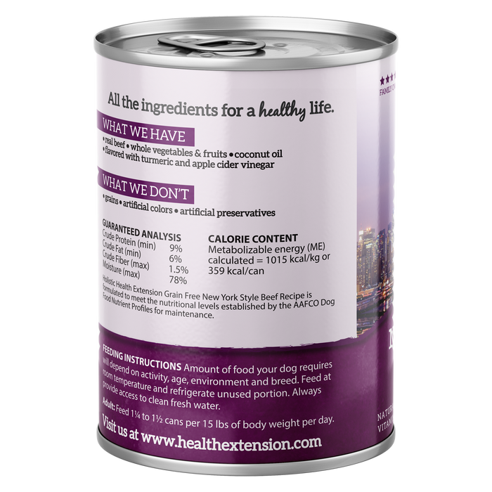 Health Extension Grain Free New York Style - Beef Recipe - 1 - Image 11