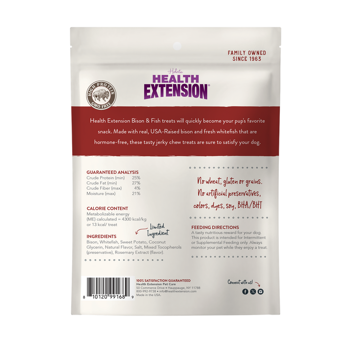Health Extension Bison & Fish Jerky Dog Treats - 1 - Image 9