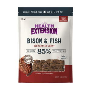 Health Extension Bison & Fish Jerky Dog Treats - Image 9