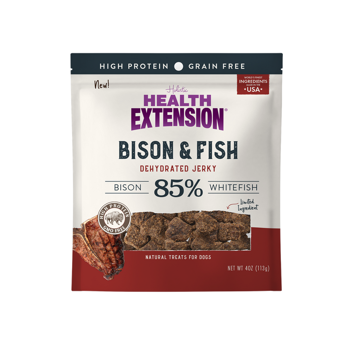 Health Extension Bison & Fish Jerky Dog Treats - 2 - Image 9