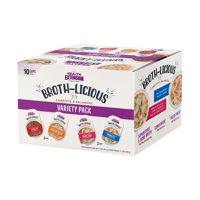 Health Extension Broth-Licious Variety Pack for Adult Dogs - 5 - Image 10