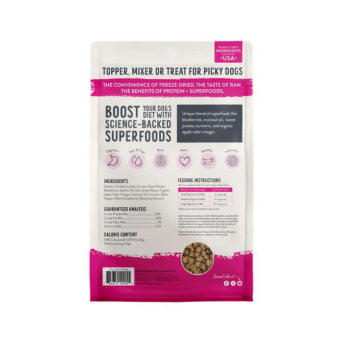 Health Extension Freeze Dried Raw Salmon Recipe - 1 - Image 9