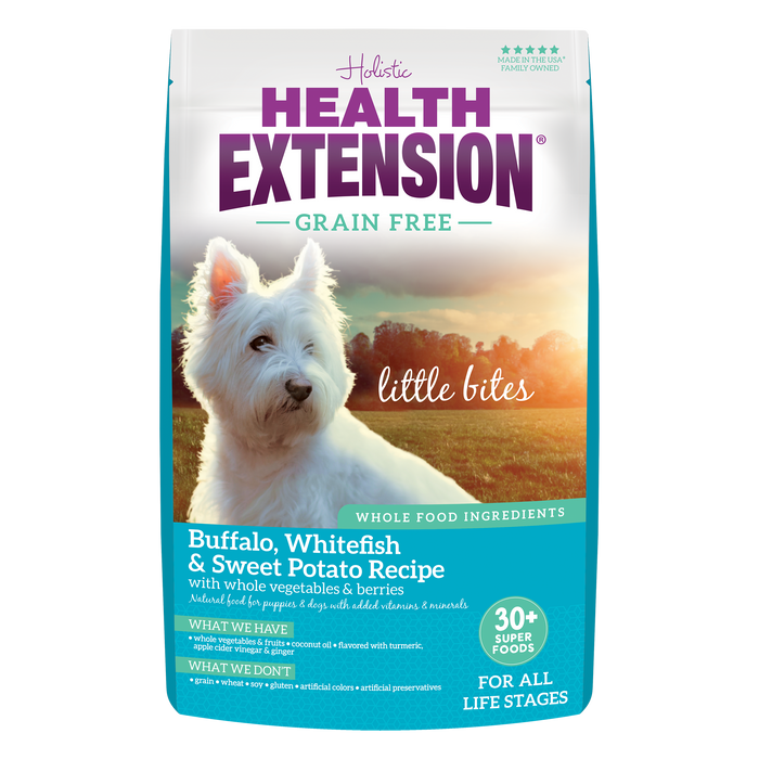 Health Extension Grain Free Buffalo, Whitefish & Sweet Potato Little Bites Recipe - Image 11