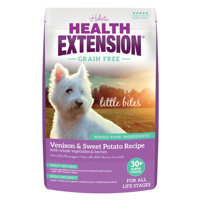 Health Extension Grain Free Venison & Sweet Potato Little Bites Recipe - Image 10