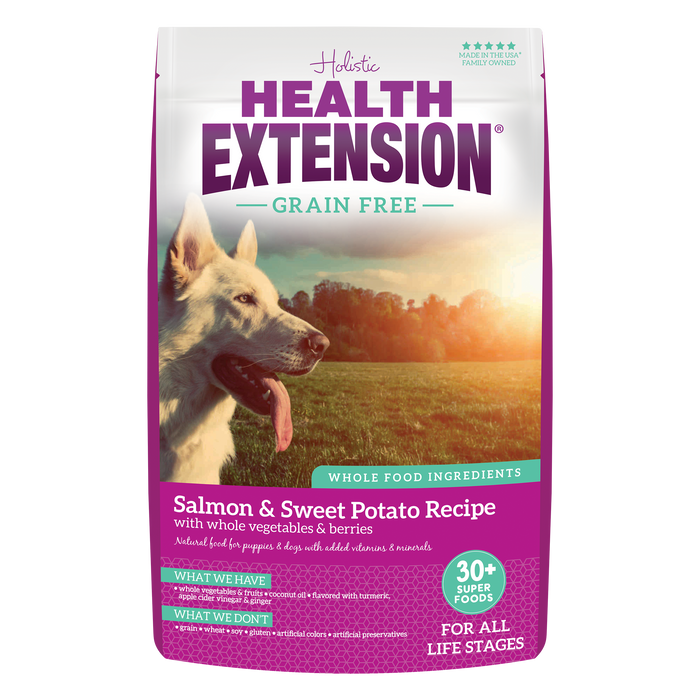 Health Extension Grain Free Salmon & Sweet Potato Recipe - Image 11