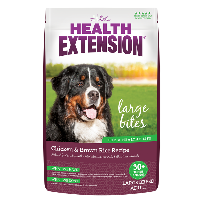 Health Extension Large Bites Chicken & Brown Rice - Image 11
