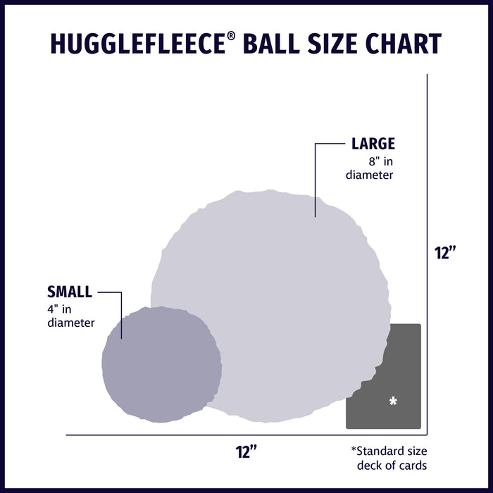 HuggleHounds HuggleCause™, Warrior Canine Connection, Camouflage HuggleFleece® Plush Ball Dog Toy