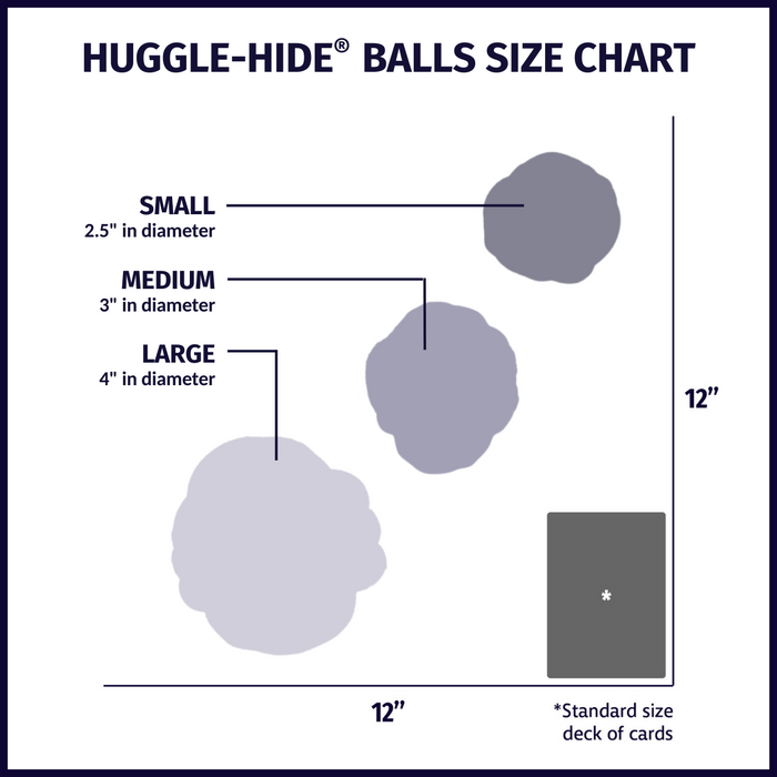 HuggleHounds Huggle-Hide® Natural Leather Ball Dog Toy (Pack of 2)