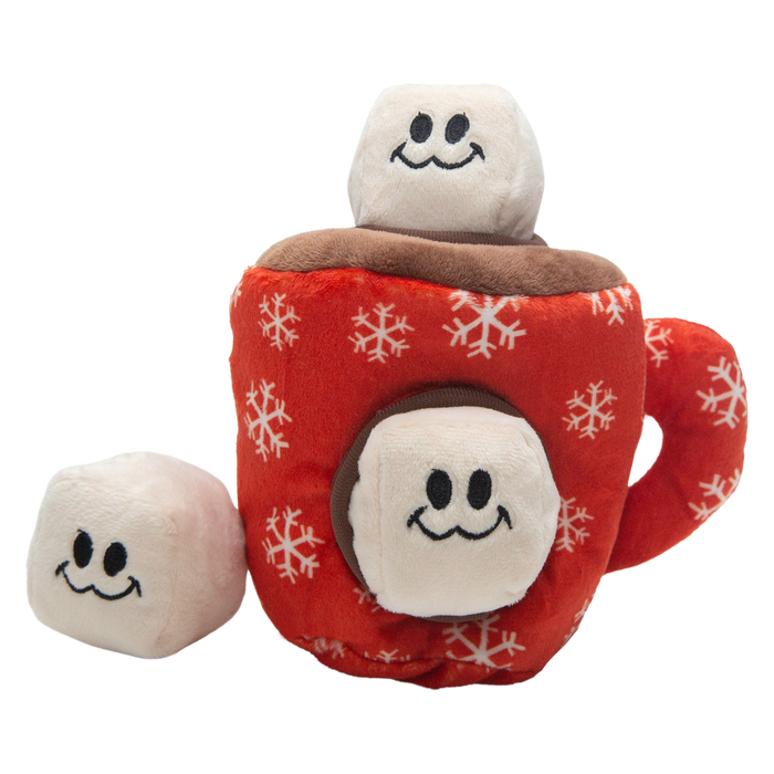 SnugArooz Hide & Seek Cocoa Holiday Plush Dog Toy