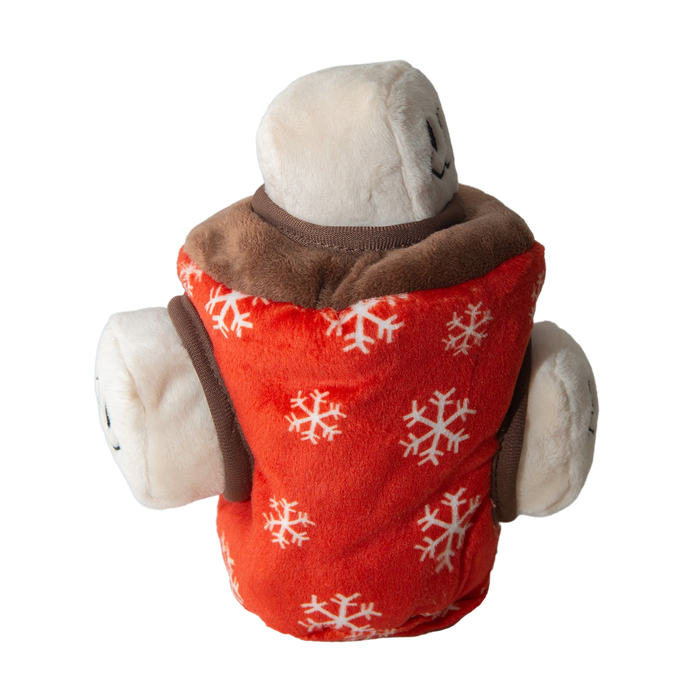 SnugArooz Hide & Seek Cocoa Holiday Plush Dog Toy