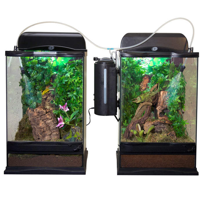 Zoo Med Repti Rain Automatic Misting Machine Black