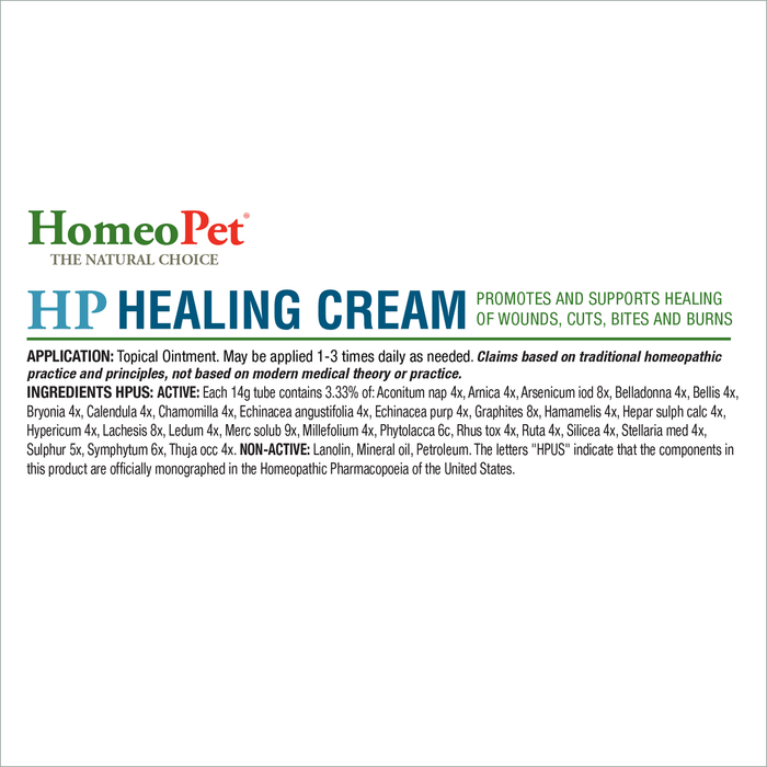 HomeoPet HP Healing Cream 14 gm