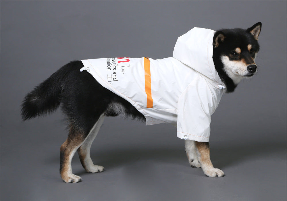 Furr Baby Gifts Dog Face Windproof Waterproof Reflective Pet Cat Dog Jacket