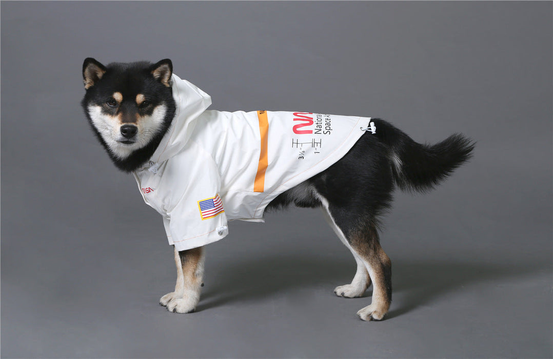 Furr Baby Gifts Dog Face Windproof Waterproof Reflective Pet Cat Dog Jacket