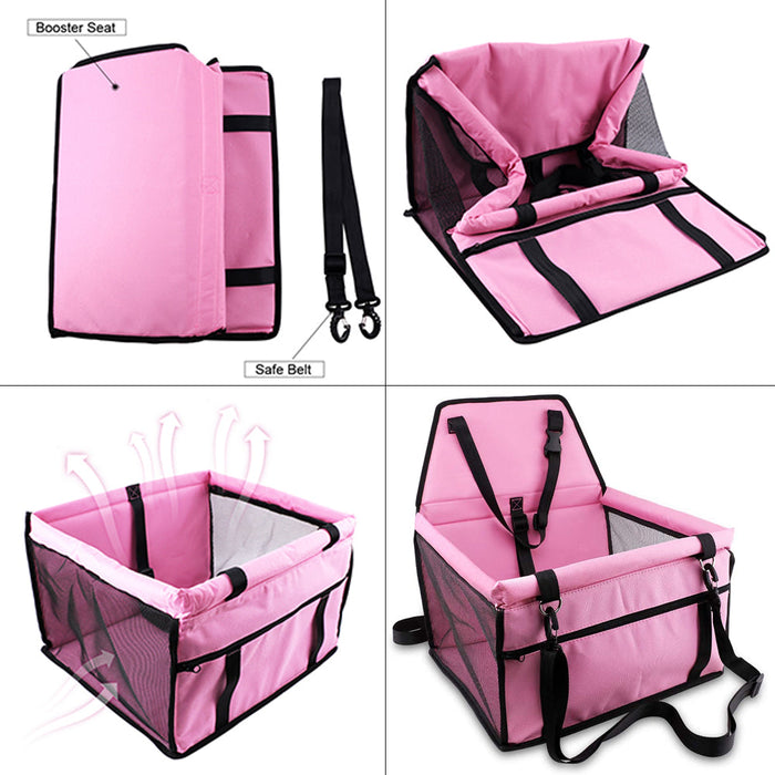 Furr Baby Gifts Dog Safety Mesh Travel Carrier Basket