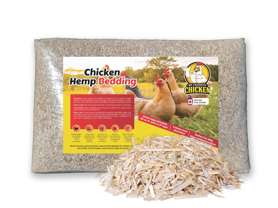 My Favorite Chicken Hemp Fiber Nest Pads - 5 Pack