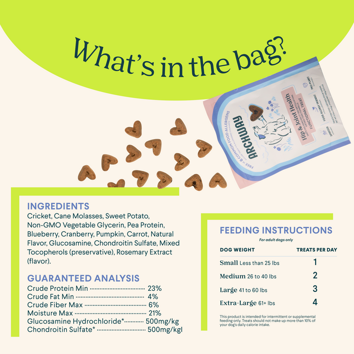 Archway Hip & Joint Health Dog Treats 5 oz