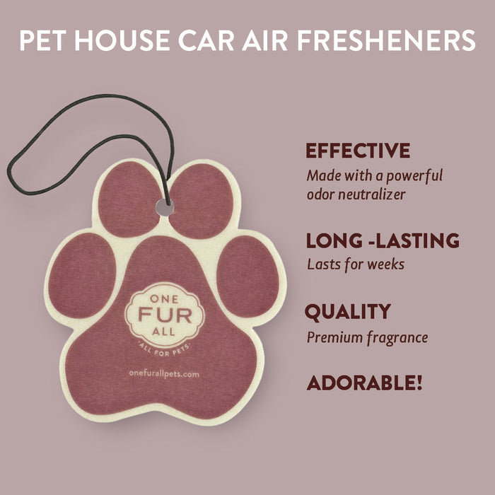 One Fur All Holidays Fur All Car Air Freshener