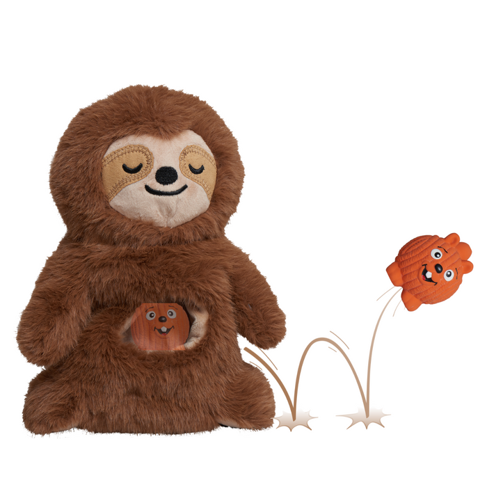 HuggleHounds HuggleSnuffles™ Snuggle & Zoom™ Enrichment Dog Toy