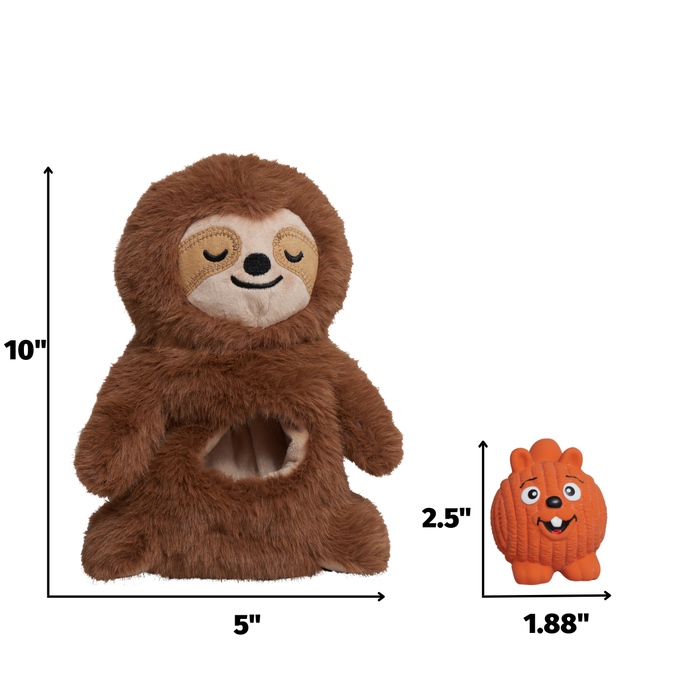 HuggleHounds HuggleSnuffles™ Snuggle & Zoom™ Enrichment Dog Toy