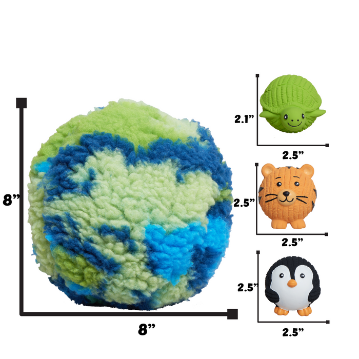 HuggleHounds HuggleSnuffles™ SnuffleSphere™ Puzzle Ball Dog Toy