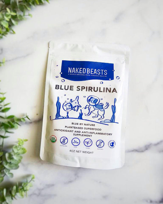 Naked Beasts Blue Spirulina Powder (Organic)