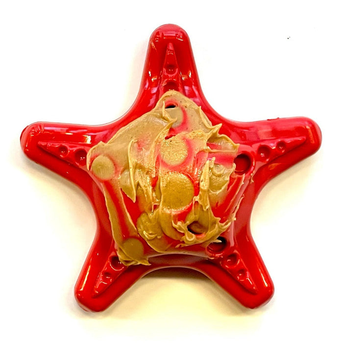 SodaPup Starfish Ultra Durable Nylon Dog Chew Toy for Aggressive Chewers