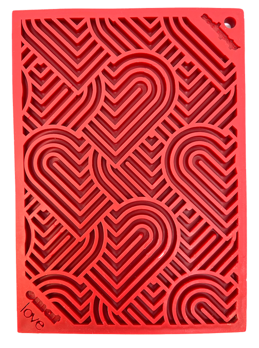 SodaPup Heart Design "Love" eMat Lick Mat