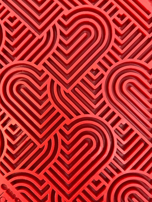 SodaPup Heart Design "Love" eMat Lick Mat
