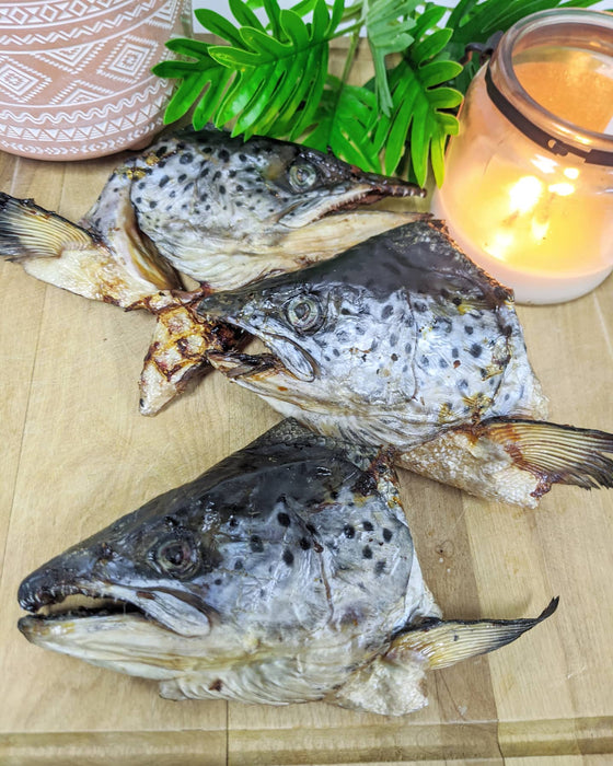 Naked Beasts Salmon Head (2 Halves/Farm Raised)