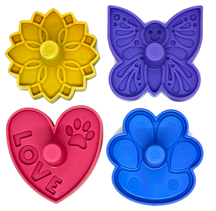 SodaPup Unstoppables Stopper & Stand for SodaPup Rubber Treat Dispensers - 4 Pack