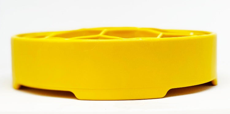 SodaPup Honeycomb Design eBowl Enrichment Slow Feeder Bowl for Dogs