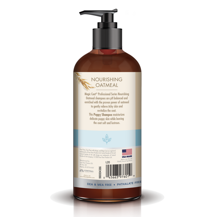 Four Paws Magic Coat Professional Series Nourishing Oatmeal Dog Whitening Shampoo 16 Ounce (1 Count)