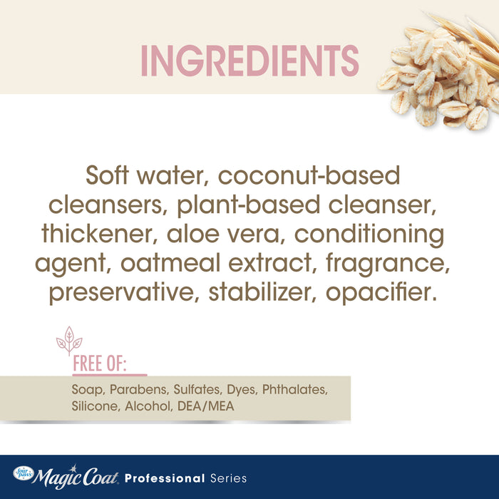 Four Paws Magic Coat Professional Series Nourishing Oatmeal 2 in 1 Dog Shampoo and Conditioner 16 Ounce (1 Count)