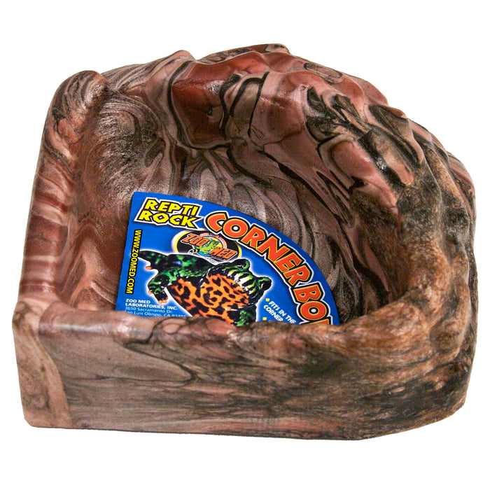 Zoo Med Repti Rock Corner Bowl Water Dish Assorted SM