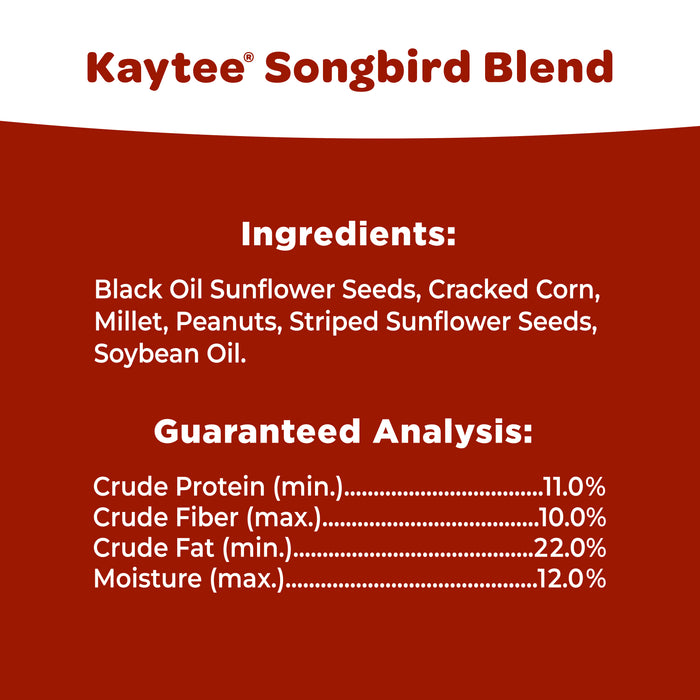 Kaytee Songbird Wild Bird 14 Pounds