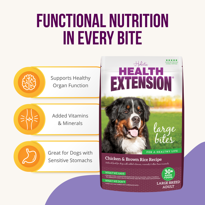 Health Extension Large Bites Chicken & Brown Rice - 4 - Image 11