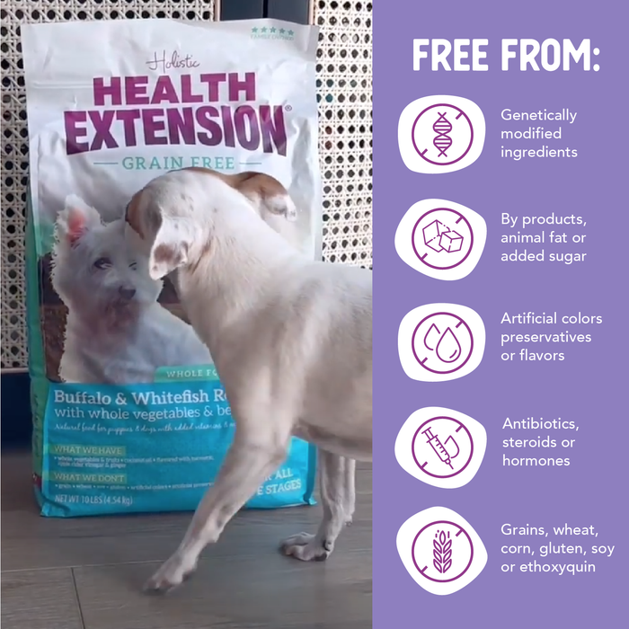 Health Extension Grain Free Buffalo, Whitefish & Sweet Potato Little Bites Recipe - 6 - Image 11