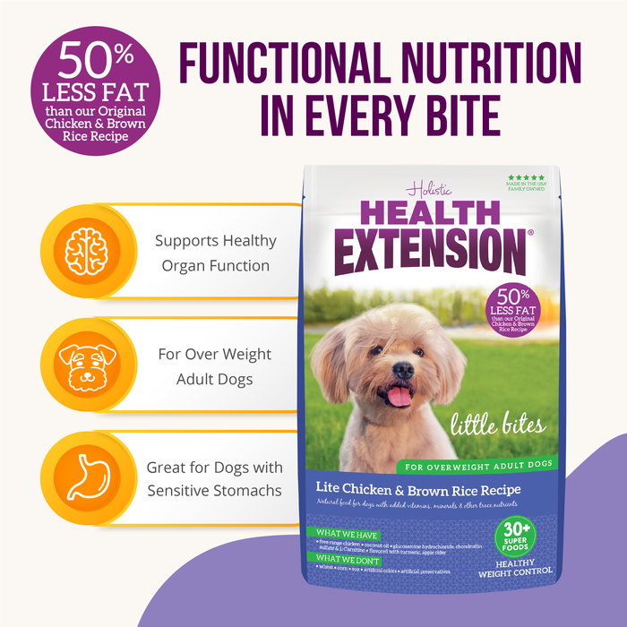 Health Extension Little Bites Lite Chicken & Brown Rice Recipe - 4 - Image 11