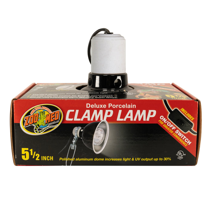 Zoo Med Professional Series Dimmable Clamp Lamp Black 8.5 in