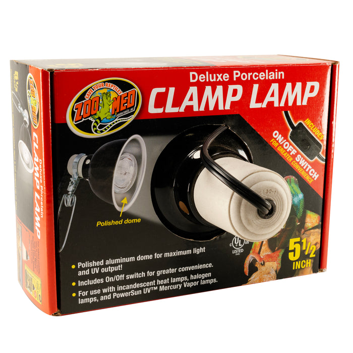 Zoo Med Professional Series Dimmable Clamp Lamp Black 8.5 in
